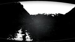 Water black Mountains black and white white monochrome