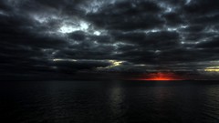 Water black rivers skies