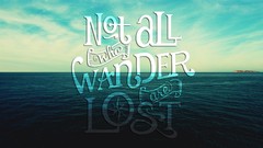 Water blue clouds ocean dark light calm lines lost skies JRR 