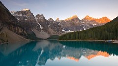 Water blue Mountains