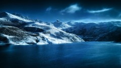 Water blue Mountains nature