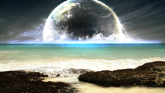 Water blue planets Sea