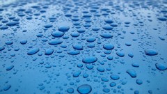 Water blue wet water