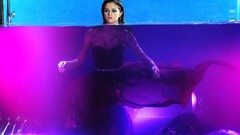Water blue woman Celebrity wet Selena Gomez Actress brunettes 