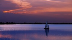 Water Boats skyscapes