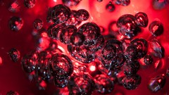 Water bubbles boiling