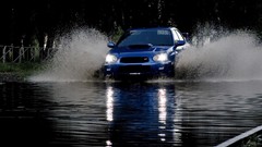 Water cars Subaru splashes subaru impreza wrx JDM Japanese 