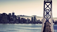 Water cityscapes Bridges urban