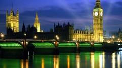 Water cityscapes London urban