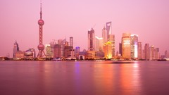 Water cityscapes Shanghai