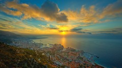 Water cityscapes skyscapes