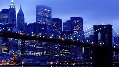 Water cityscapes urban brooklyn