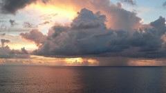 Water clouds abstract