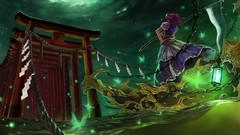 Water clouds Butterflies Green weapons ships gate dress Ropes 