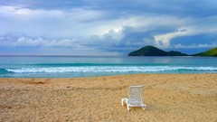 Water clouds chairs Beaches
