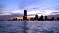 Water clouds cityscapes architecture