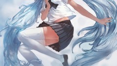 Water clouds fish goldfish flying Ribbons water drops 