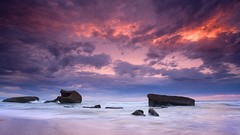 Water clouds Landscapes Beaches