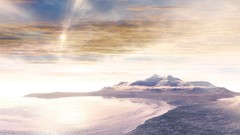 Water clouds Landscapes nature