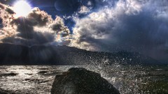 Water clouds Landscapes nature