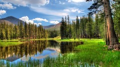 Water clouds Landscapes nature