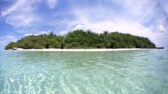 Water clouds Landscapes paradise