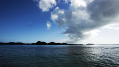 Water clouds nature horizon