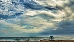 Water clouds nature Sea