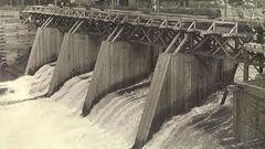 Water dam hydro
