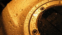 Water drops abstract artwork