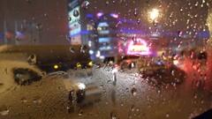 Water drops condensation lights