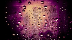 Water drops condensation water bottles