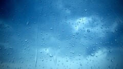 water drops sky clouds rain