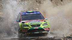 Water dust dirt wrc ford focus castrol Ford Focus RS Abu Dhabi 