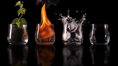 Water fire Earth elements
