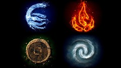 Water fire Symbols air Earth elements Avatar: The Last 
