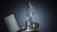 Water fire Zippo lighter