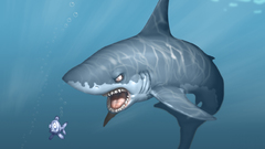 Water fish Sharks artwork