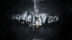 Water fish Typography deviantart