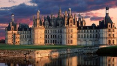 Water France architecture Castles chateau