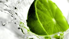 Water fruits food limes