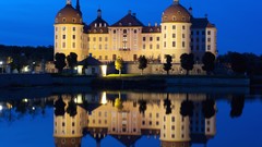 Water germany architecture reflections Castles saxony