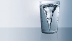 Water glass whirlwind