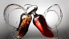 Water glasses glass art