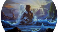 Water goddess Elemental nymph