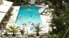 Water Greece swimming architecture sunlight swimming pools