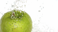 Water green apples