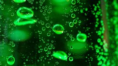 Water Green bubbles air