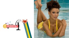 Water Green woman blondes brunettes 2008 bikini swimming pools 