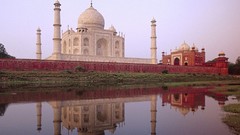 Water India Taj Mahal architecture reflections